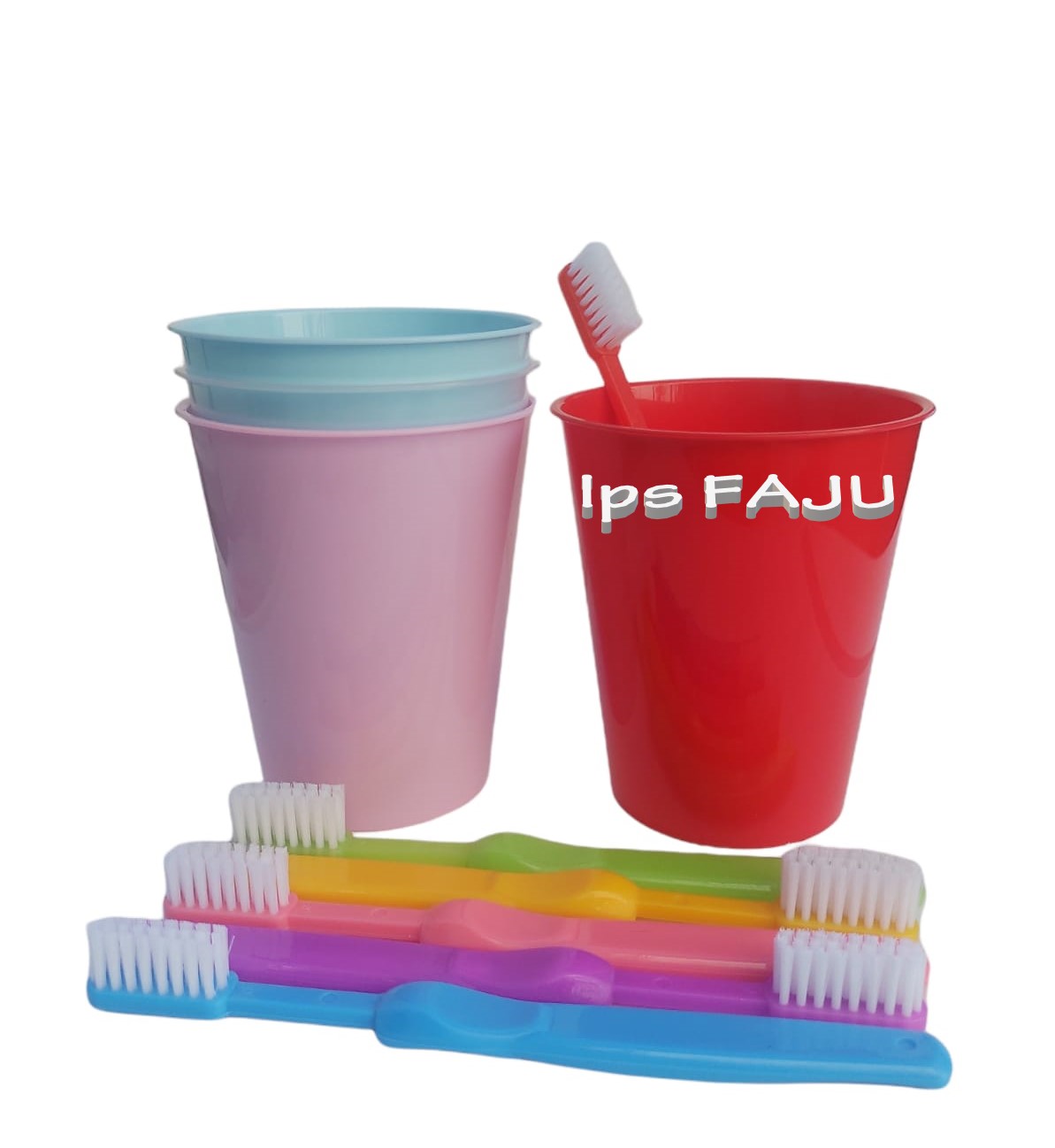 4 Piezas Vaso para Cepillo de Dientes Vaso para Enjuague Bucal Tarro para  Cepillo de Dientes Vaso de Plástico Vaso de Plástico Reutilizable para  Adultos, Adolescentes y Niños JM